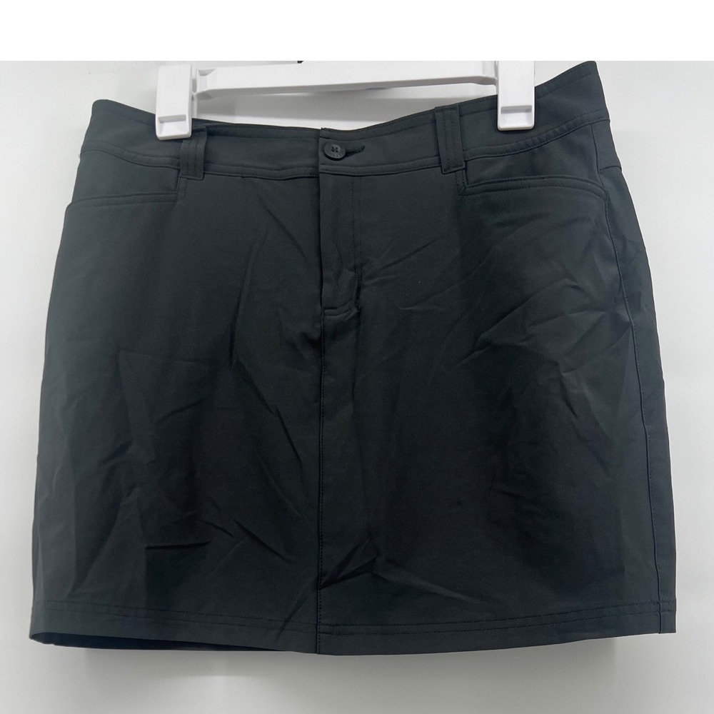 Eddie Bauer Adventurer 2.0 Skort Womens 8 Travex Hiking Golf Outdoor Gray
